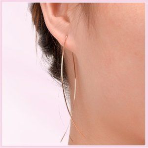 Gold Minimalist Hoop Earrings